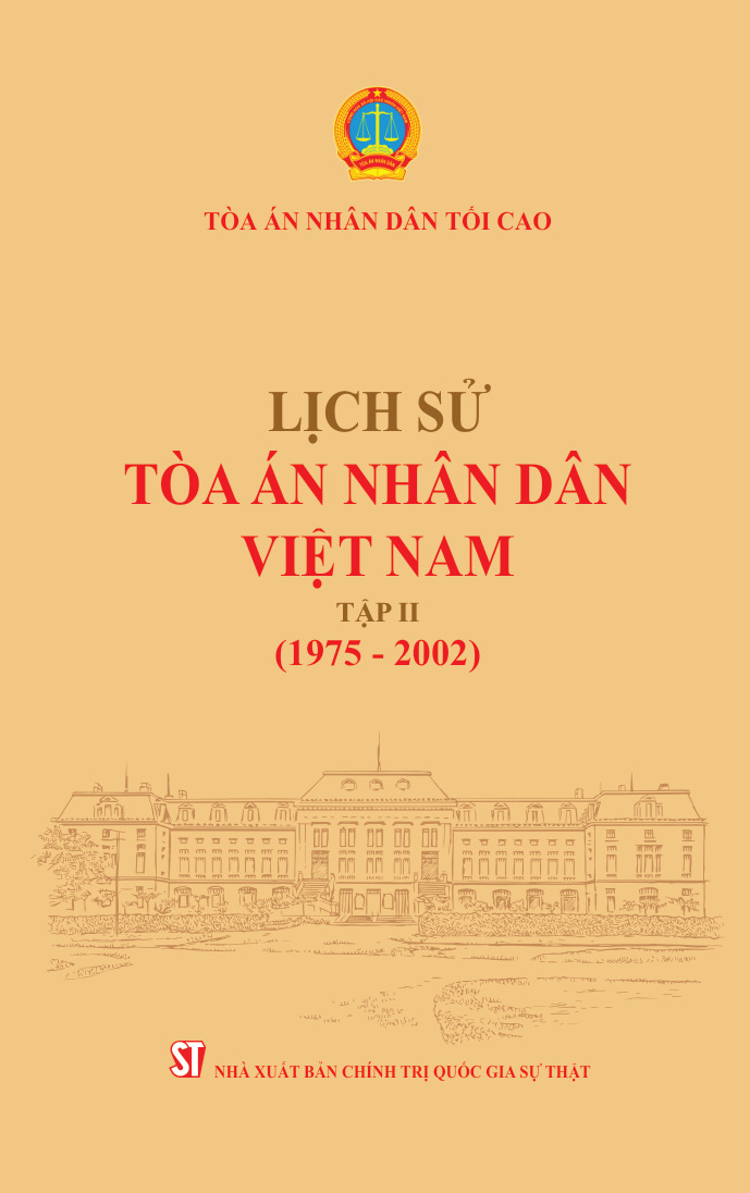 Lịch sử Tòa án nhân dân Việt Nam, Tập II (1975 - 2002)