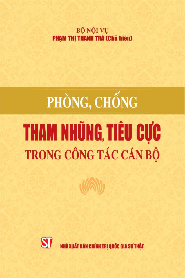 Phòng, chống tham nhũng, tiêu cực trong công tác cán bộ