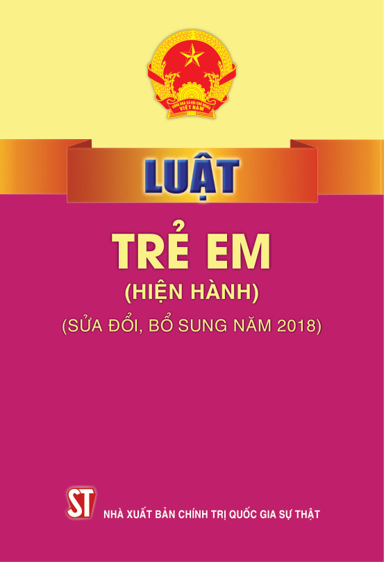 Luật Trẻ em (hiện hành) (sửa đổi, bổ sung năm 2018)