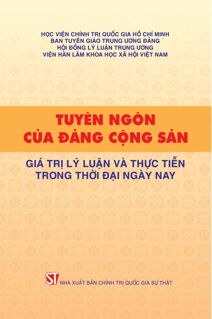Tuyên ngôn của Đảng Cộng sản - Giá trị lý luận và thực tiễn trong thời đại ngày nay