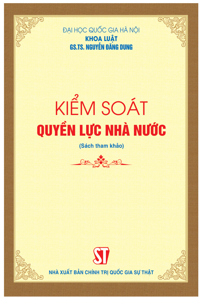 Kiểm soát quyền lực nhà nước (Sách tham khảo)