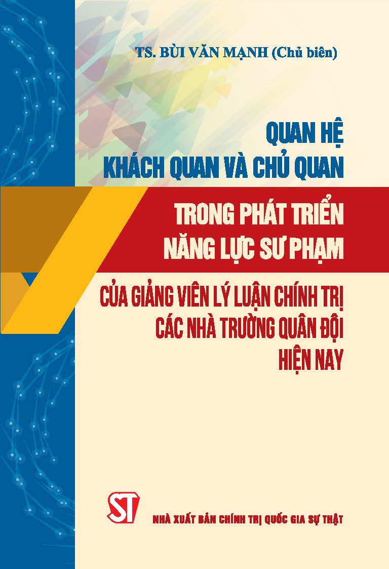 Quan hệ khách quan và chủ quan trong phát triển năng lực sư phạm của giảng viên lý luận chính trị các nhà trường quân đội hiện nay
