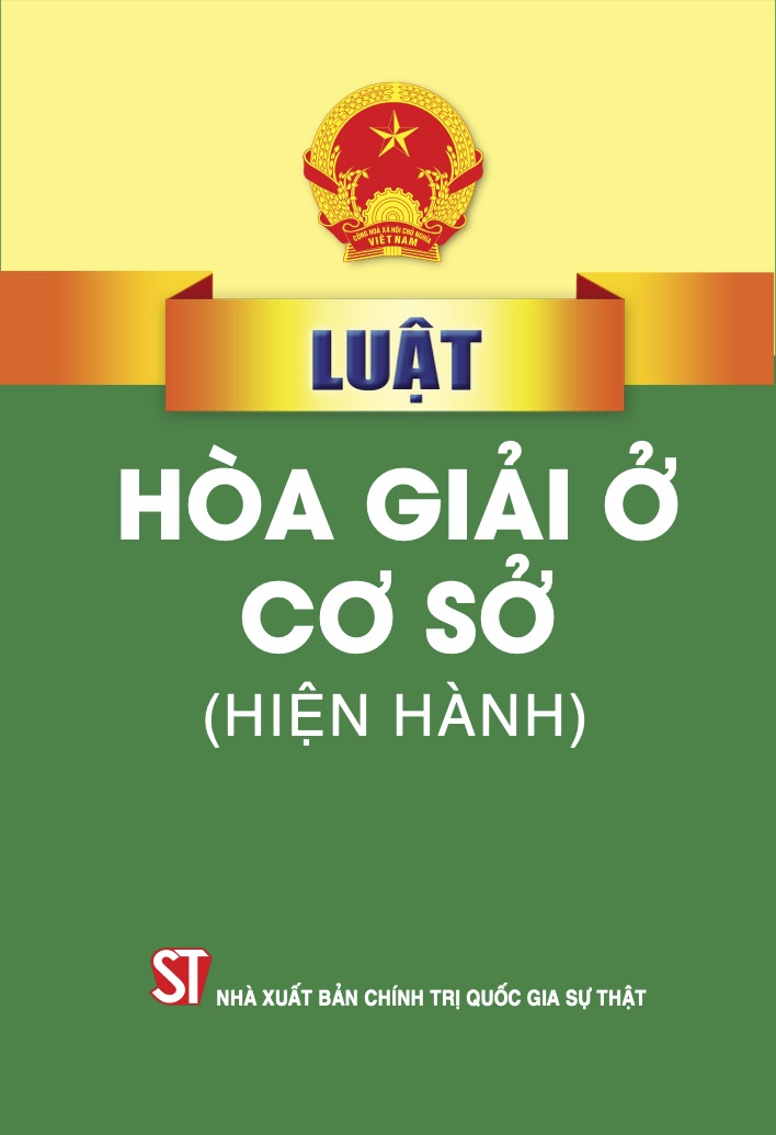 Luật Hòa giải ở cơ sở (hiện hành)
