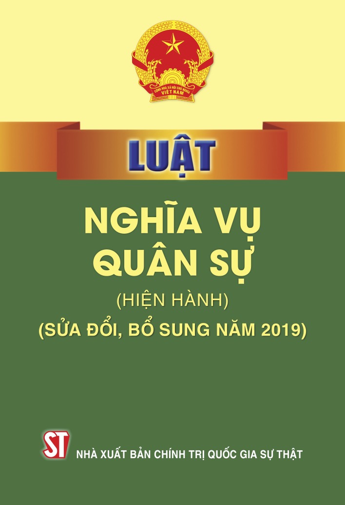 Luật Nghĩa vụ quân sự (hiện hành) (sửa đôi, bổ sung năm 2019)