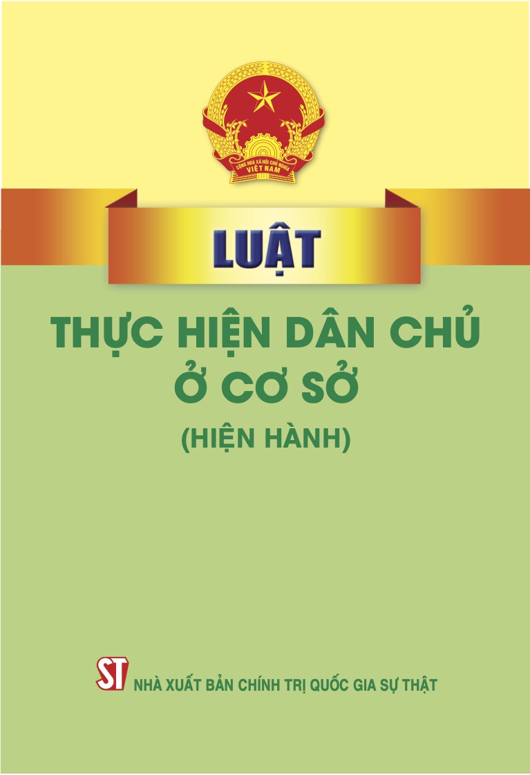 Luật Thực hiện dân chủ ở cơ sở (hiện hành)