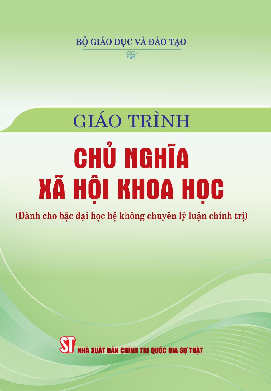 Giáo trình Chủ nghĩa xã hội khoa học (Dành cho bậc đại học hệ không chuyên lý luận chính trị)