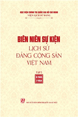 Biên niên sự kiện Lịch sử Đảng Cộng sản Việt Nam, Tập 2 (9/1945 - 7/1954)
