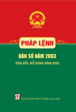 Pháp lệnh Dân số năm 2003 (sửa đổi, bổ sung năm 2025)