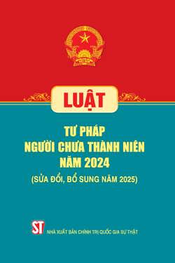 Luật Tư pháp người chưa thành niên năm 2024 (sửa đổi, bổ sung năm 2025)