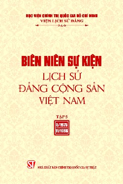 Biên niên sự kiện Lịch sử Đảng Cộng sản Việt Nam - Tập 5 (5/1975 - 11/1986)